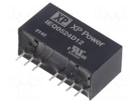 Converter: DC/DC | 5W | Uin: 9÷36VDC | Uout: 12VDC | Uout2: -12VDC | SIP8