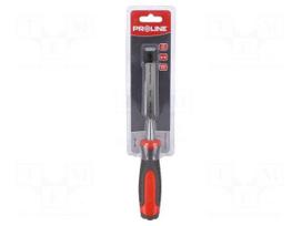 Chisel | wood | Chrom-vanadium steel | 16mm | Handle mat: composite