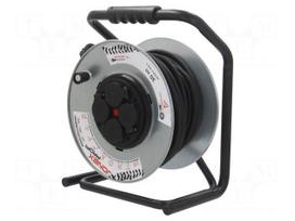 Extension lead | H07RN-F | 3G2.5mm2 | 30m | neoprene | black | 16A