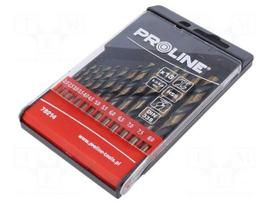 Drill set | for metal | high speed steel | plastic box | metal