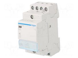 Contactor: 4-pole installation | 25A | 230VAC | NO x4 | ESC | -10÷50°C