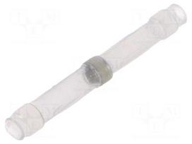Tip: solder sleeve | insulated | 0.3÷0.8mm2 | soldering | for cable