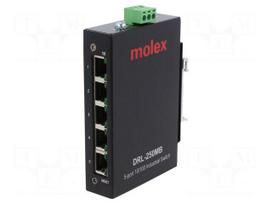 Automation module: switch Ethernet | unmanaged | 18÷30VDC | RJ45