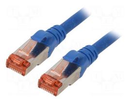 Patch cord | S/FTP | Cat 6 | RJ45 plug,both sides | stranded | Cu | 1m