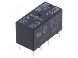 Relay: electromagnetic | DPDT | Ucoil: 5VDC | Icontacts max: 2A | G5V-2