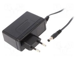 Power supply: switching | mains,plug-in | 48VDC | 60W | Out: 5,5/2,1