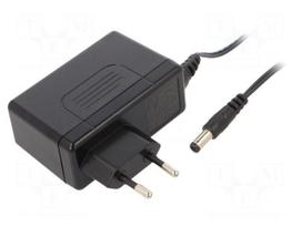 Power supply: switching | mains,plug-in | 48VDC | 30W | Out: 5,5/2,1
