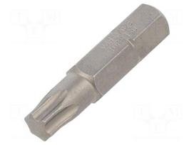 Screwdriver bit | Torx® | T40 | 5/16" | Overall len: 35mm | STANDARD