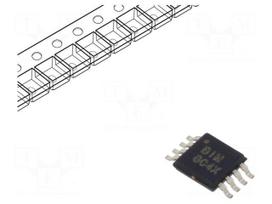 IC: instrumentation amplifier | Ch: 1 | 2.7÷5.5VDC | VSSOP8 | 140uV