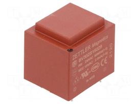 Transformer: encapsulated | 2.8VA | 230VAC | 15V | 187mA | PCB