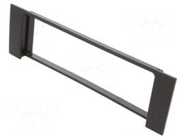 Radio frame | Audi | 1 DIN | black