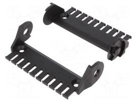 Mounting holder | 1400/1500 | self-aligning | for cable chain