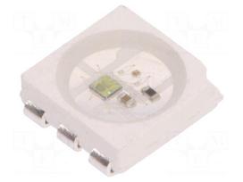 Programmable LED | RGB | SMD | 3.7÷5.3VDC | 2x2.2x0.84mm | -25÷80°C