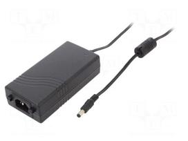 Power supply: switching | 12VDC | 5.42A | Out: 5,5/2,5 | 65W | 80÷264VAC