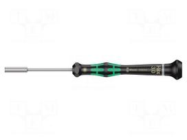 Screwdriver: precision | 6-angles socket | HEX 3mm