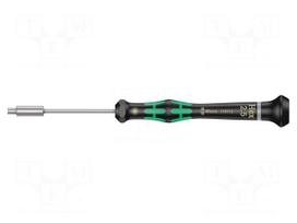 Screwdriver: precision | 6-angles socket | HEX 2.5mm