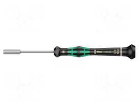 Screwdriver: precision | 6-angles socket | HEX 4mm