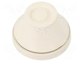 Grommet | EPDM | light grey | Panel thick: 1÷4mm | Øcable: 15÷20mm