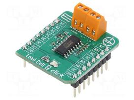 Click board | prototype board | Comp: NAU7802 | press force measure