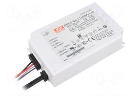 Power supply: switching | LED | DALI | 63W | 27÷36VDC | 180÷295VAC | IP67