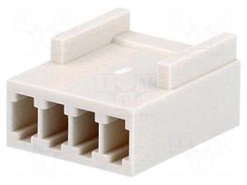Connector: wire-board | plug | female | PIN: 4 | KK | straight | for cable