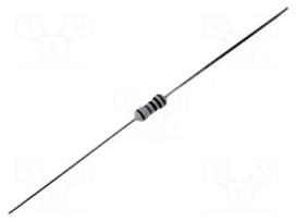 Resistor: metal film | 5.11kΩ | THT | 0.6W | ±1% | 350V | Ø0.55x28mm