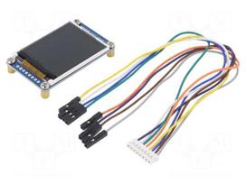 Display: TFT | 1.8" | 128x160 | Illumin: LED | 56.5x34mm | RGB | 3.3VDC