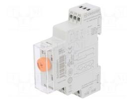 Automation module: timer | 0,5s÷10days | DPDT | 250VAC/8A | 12÷240VDC