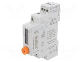 Automation module: timer | Range: 0,001s÷100days | SPDT | 12÷240VAC