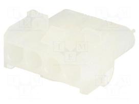 Connector: wire-wire/PCB | plug | male/female | PIN: 4 | MLX | straight