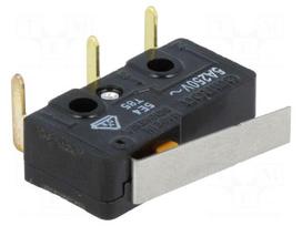 Microswitch SNAP ACTION | 5A/125VAC | with lever | SPDT | ON-(ON)
