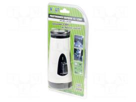 Converter: DC/AC | 150W | Uout: 230VAC | 10.5÷15.5VDC | Ø80x178mm | 92%