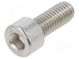 Screw | M8x20 | 1.25 | Head: cheese head | hex key | HEX 6mm | DIN 912