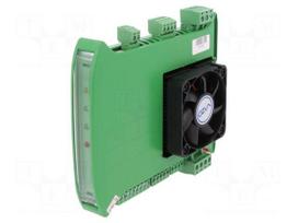 Stepper motor controller | for DIN rail mounting | 4A | 12÷36VDC