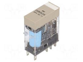 Relay: electromagnetic | DPDT | Ucoil: 24VDC | Icontacts max: 5A