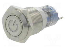 Switch: vandal resistant | Pos: 2 | SPDT | 0.5A/220VAC | 1A/24VDC | IP40