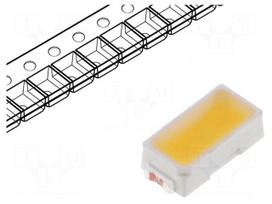 LED | white cold | SMD | Case (mm): 3014 | 19÷27lm | 5000K | 80 | 120° | 60mA