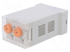 Automation module: timer | 0,5s÷10days | DPDT | 250VAC/10A | socket
