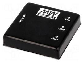 Converter: DC/DC | 15W | Uin: 9÷18VDC | Uout: -12VDC,12VDC | Iout: 625mA