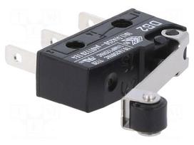 Microswitch SNAP ACTION | 10A/250VAC | 0.1A/80VDC | with roller