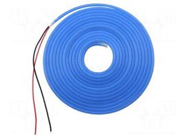 NEON LED tape | blue | Case (mm): 2835 | LED/m: 120 | 6mm | IP65 | 8W/m