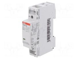 Contactor: 2-pole installation | 20A | 110VAC,110VDC | NO x2 | ESB