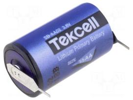 Battery: lithium | 1/2AA | 3.6V | 1200mAh | non-rechargeable | 1pcs.