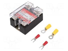 Relay: solid state | Ucntrl: 4÷32VDC | 100A | 24÷280VAC | SSR-R