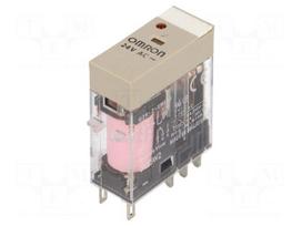 Relay: electromagnetic | DPDT | Ucoil: 24VAC | Icontacts max: 5A | 150W