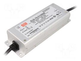 Power supply: switching | LED | 75W | 35÷71VDC | 525÷1050mA | IP65 | 90%