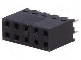Connector: PCB to PCB | socket | female | PIN: 10 | C-Grid III | THT