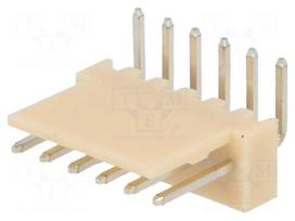 Connector: wire-board | socket | male | PIN: 6 | NS25 | 3A | 250V | THT | 1x6