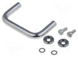 Holder | chromium plated steel | chromium plated | H: 30mm | L: 45mm