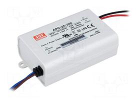Power supply: switching | LED | 25.2W | 11÷36VDC | 700mA | 90÷264VAC